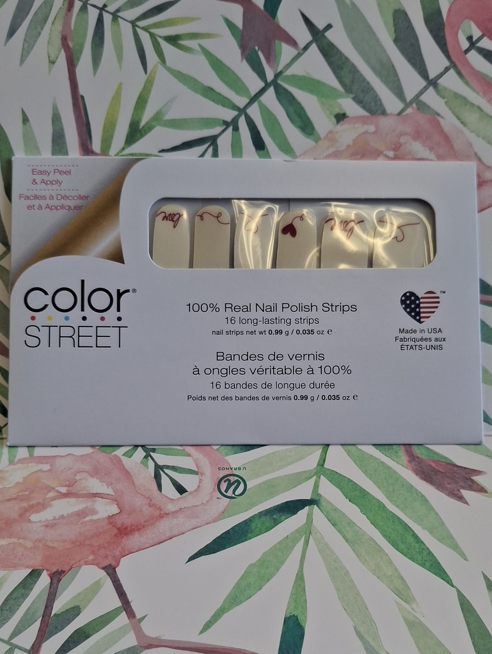 Color Street Nail Polish Strips - Love Letter